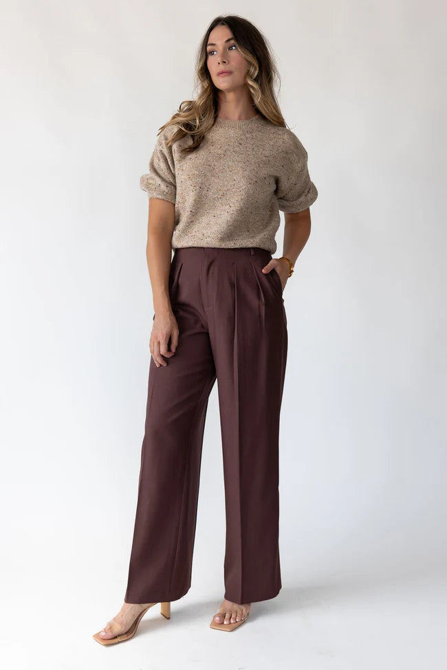 ASTR The Label Pleated Tailor Pants - Final Sale