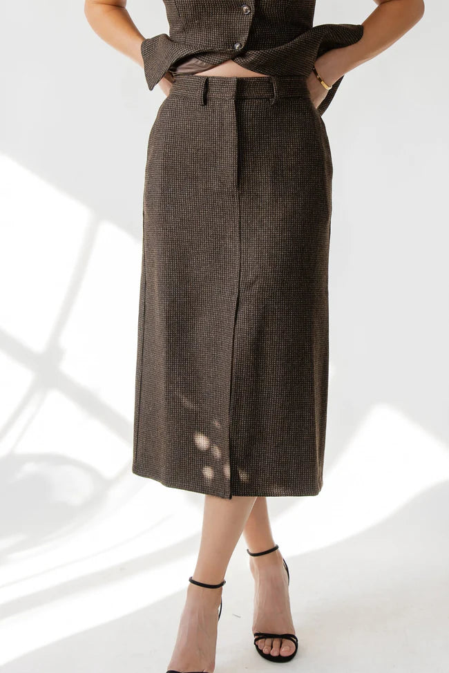 ASTR The Label Rielle Plaid Skirt