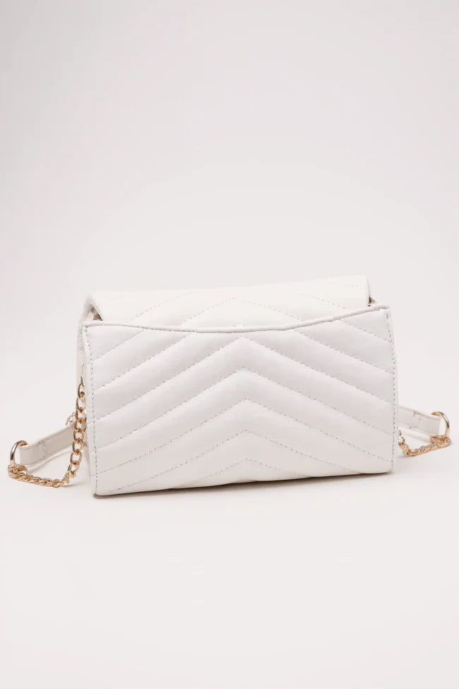 Nanci Crossbody: Oatmilk