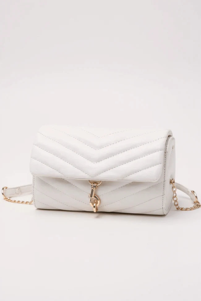 Nanci Crossbody: Oatmilk