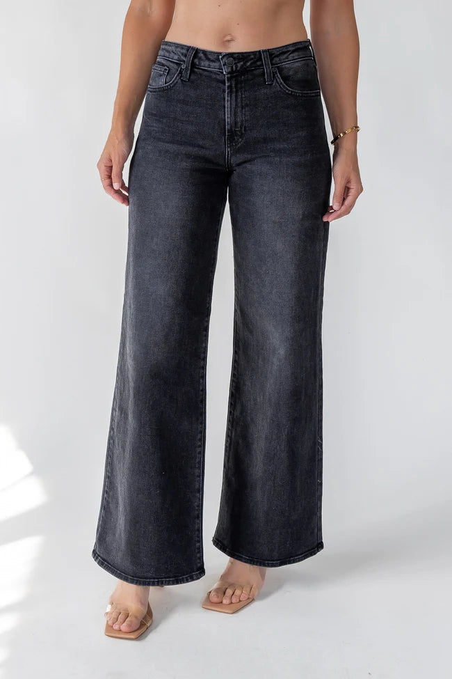 Reeve Black Ultra Wide Jean