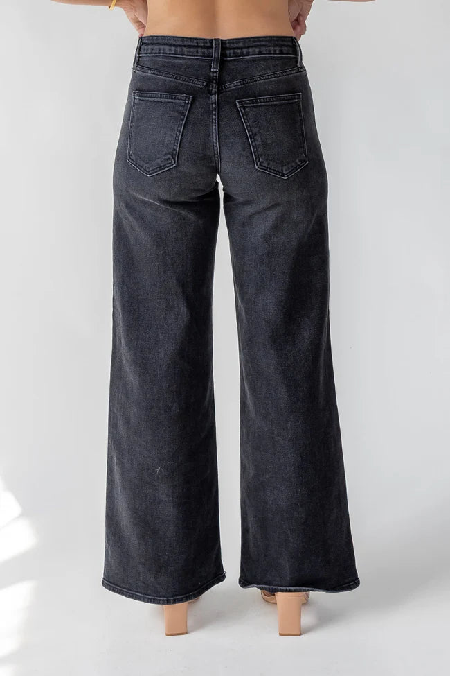 Reeve Black Ultra Wide Jean