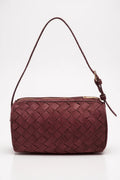 Rose Shoulder Bag: Wine